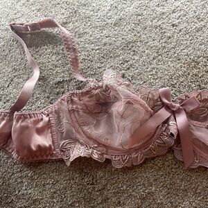 Light Pink Lace Bra